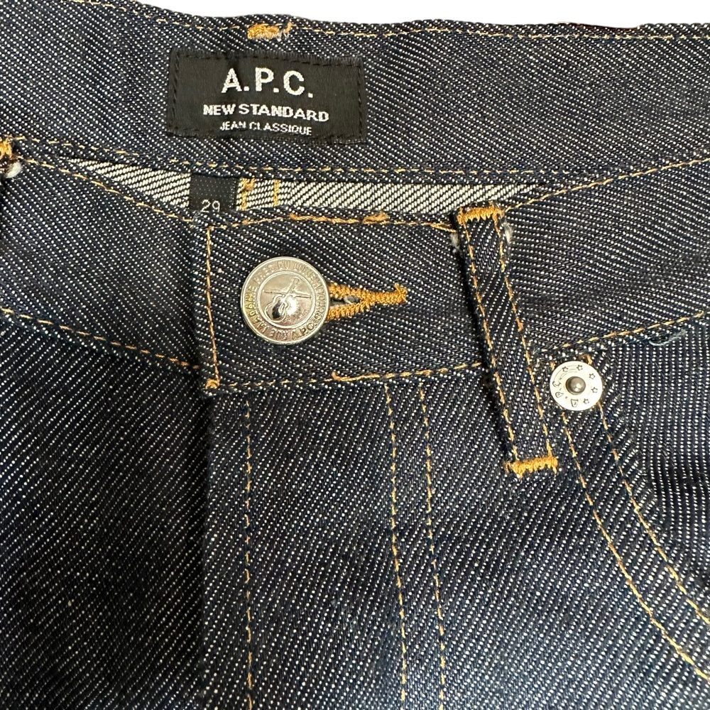 A.P.C. Petit Standard Slim-Fit Dry Selvedge Denim Jeans - Picture 14 of 16